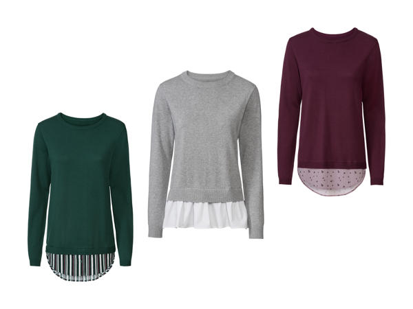 Pull à mailles fines1