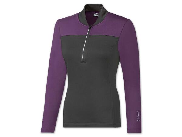 Damen Langarm-Fahrradshirt