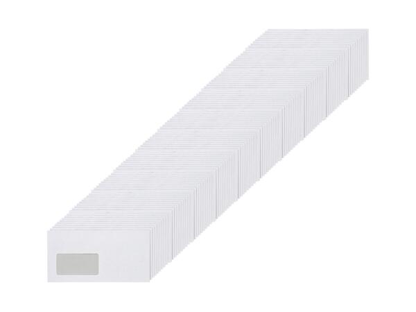Enveloppes avec fenêtre, lot de 100