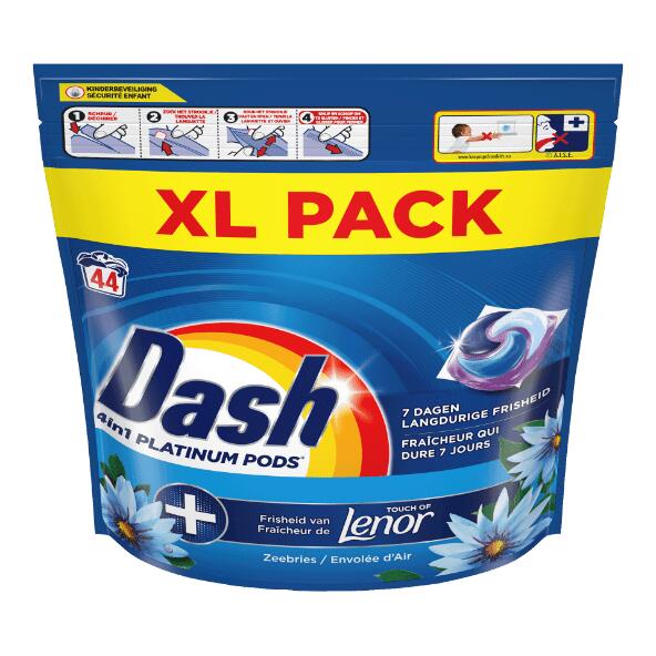 DASH(R) 				Capsules de lessive, 44 pcs