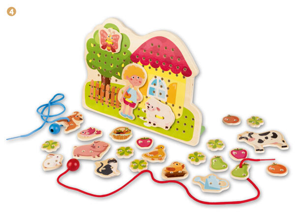 Holz Lern-Puzzle/-Spiel