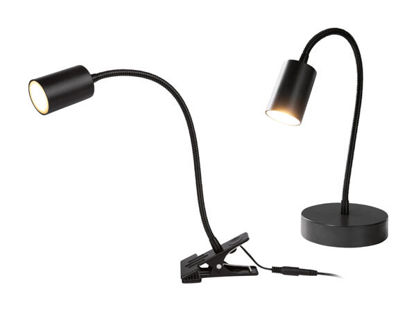 Lampe de bureau/lampe à pince à LED