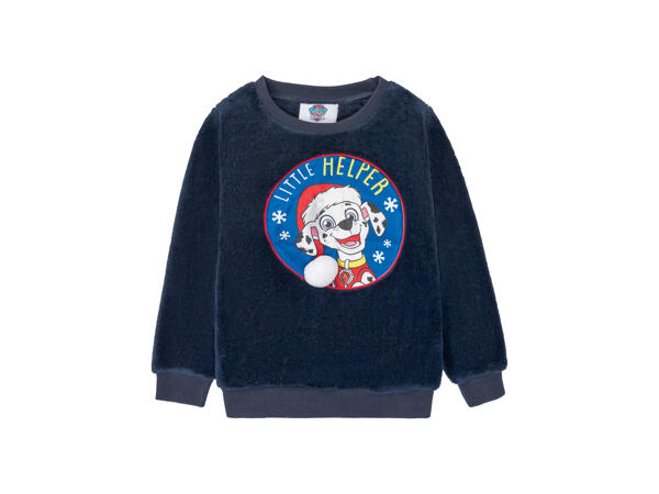 Boys' Fleece Jumper "Paw Patrol, Spiderman, Star Wars"
