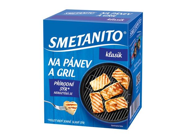 SMETANITO SÝR NA PÁNEV A GRIL