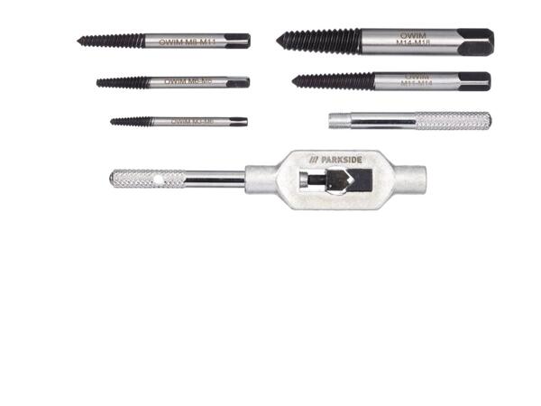 Parkside Screw Extractor Set - 6 Pieces