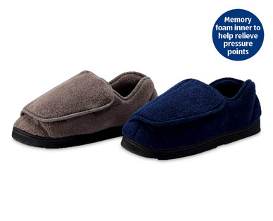 Men's Wide Fitting Comfort Slippers
