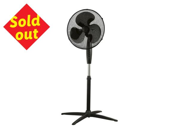 Black Pedestal Fan