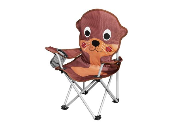 CRIVIT Kids' Bear Camping Chair