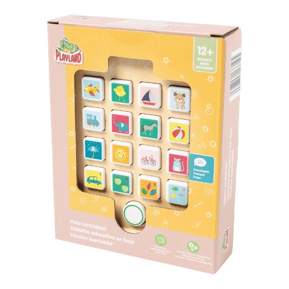 PLAYLAND(R) 				Holz-Lerntablet