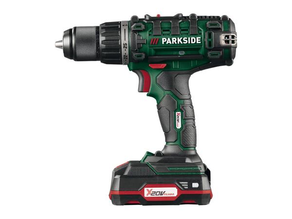Cordless drill driver set