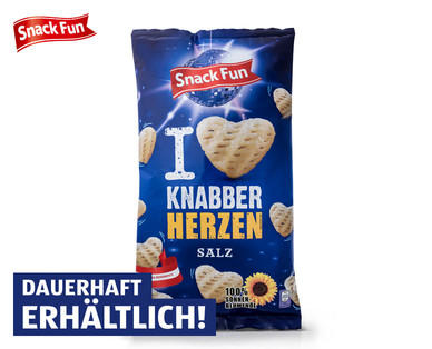 SNACK FUN Knabber-Herzen