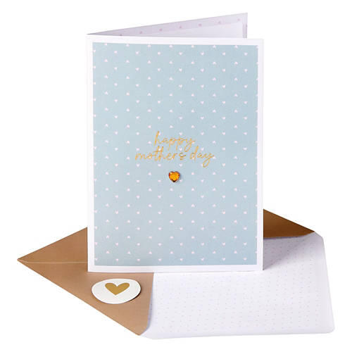 5" X 7" Mother's Day Greeting Card - Polka Dots