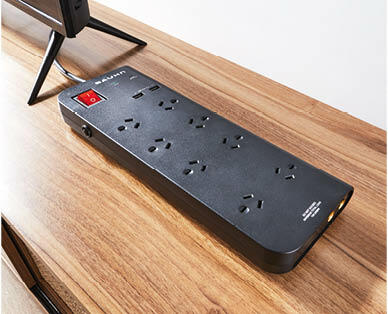 8-Way Surge Protector Powerboard