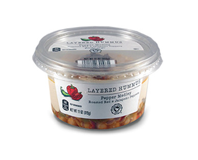 Park Street Deli Chickpea or Pepper Medley Layered Hummus