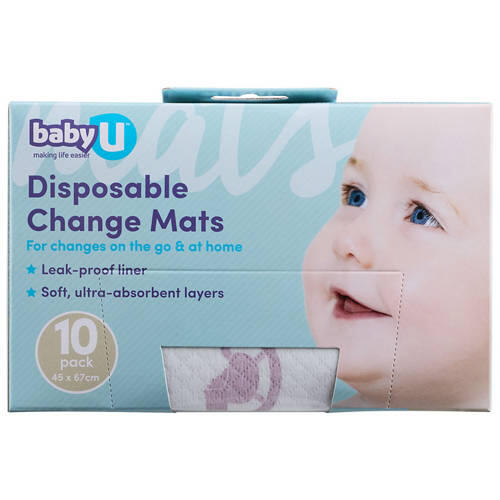 Disposable Change Mats 10 Pack