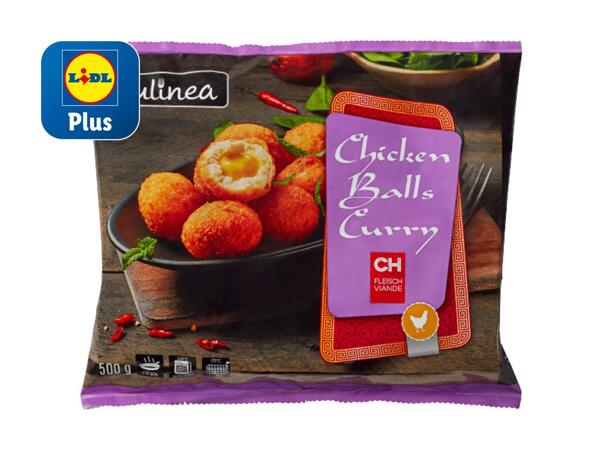 Boulettes de poulet au curry