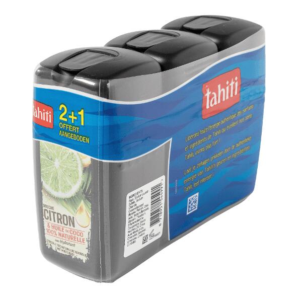 TAHITI(R) 				Gel douche, 3 pcs