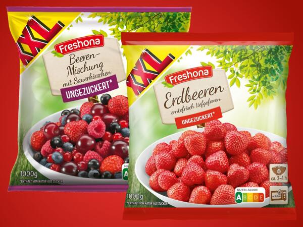 Erdbeeren oder Beerenteller