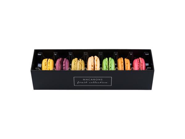 Macarons i presentask