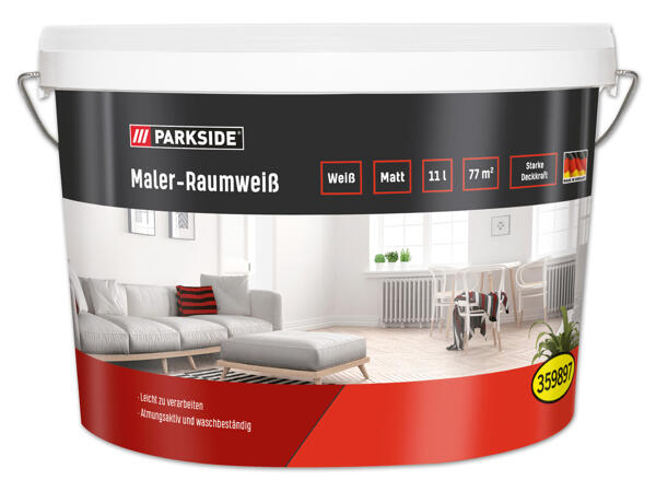 Maler-Raumweiß, ca. 11 l
