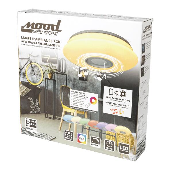 Lampe LED d'ambiance avec Bluetooth