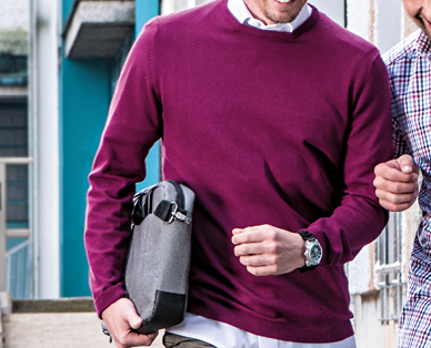 Pull en maille fine pour hommes HANBURY MEN'S FASHION