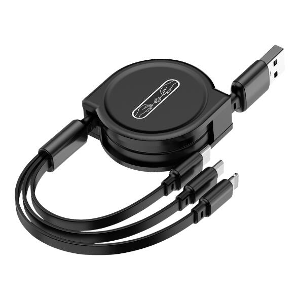 MAGINON(R) Aufrollbares 3-in-1-Ladekabel
