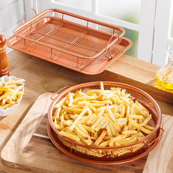 Backofen-Grillkorb 2-teilig