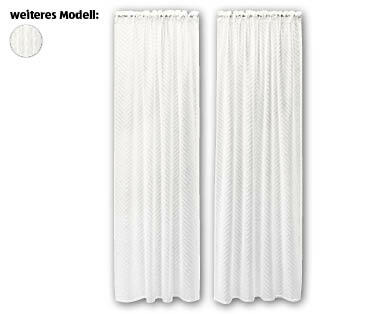 Vorhang Jacquard, 2-teilig