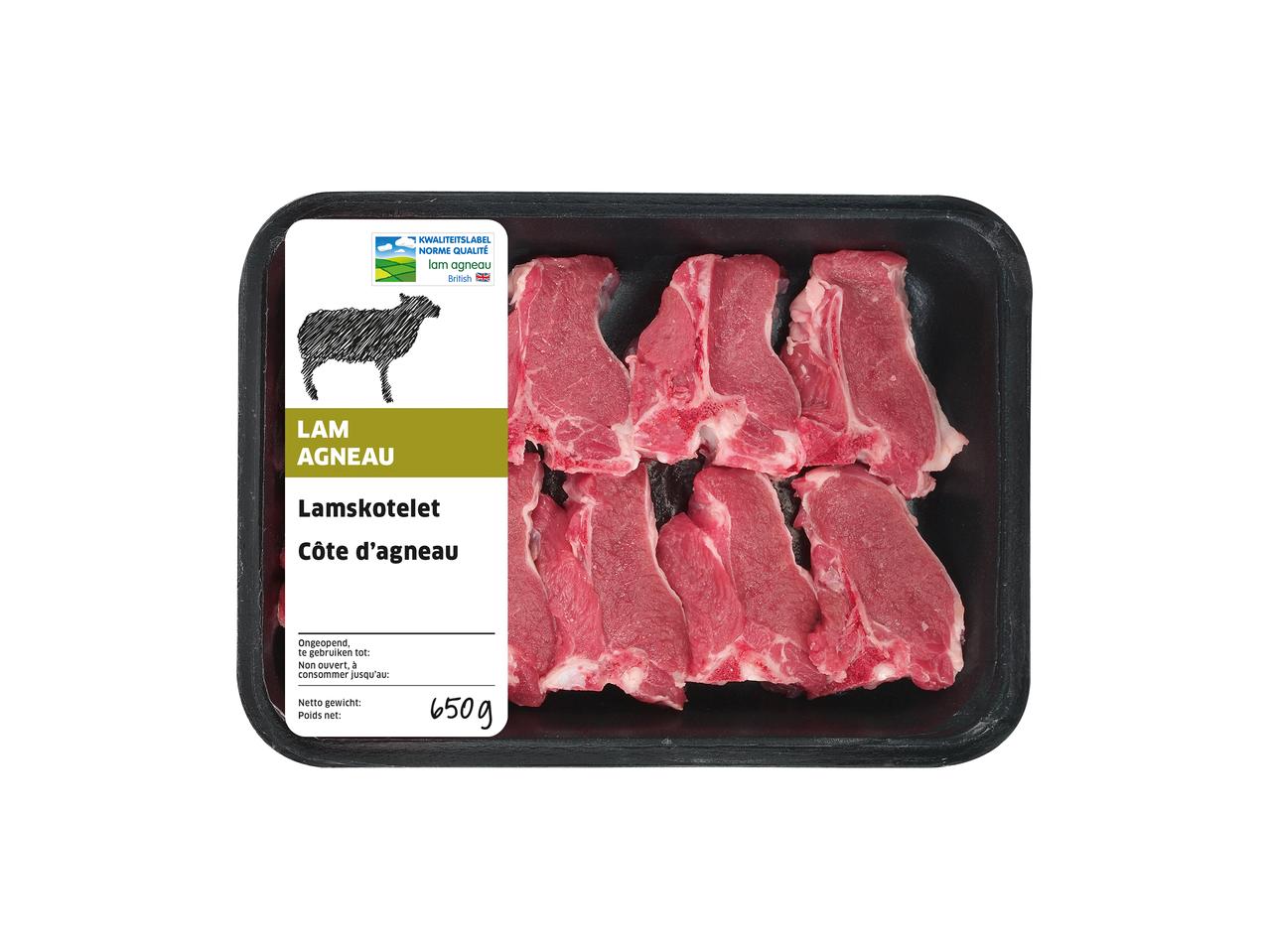 Côtelettes d'agneau