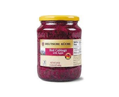 Deutsche Küche German Style Red Cabbage with Apples