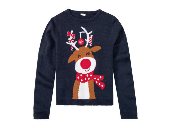 Pepperts Kids' Light-Up Christmas Jumper
