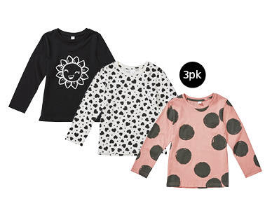 Children's Long Sleeve Tee 3pk