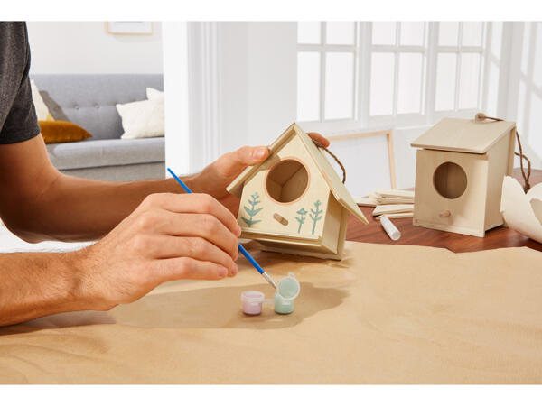 Paint Your Own Mini Birdhouse