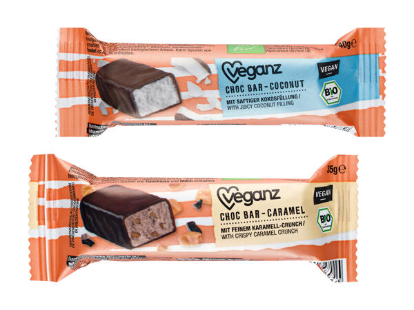 Barre au chocolat bio Veganz