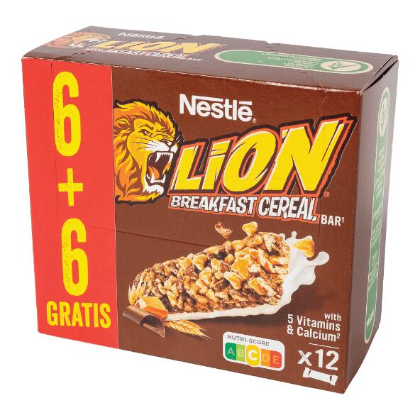 NESTLÉ LION(R) 				Getreideriegel, 12 St.