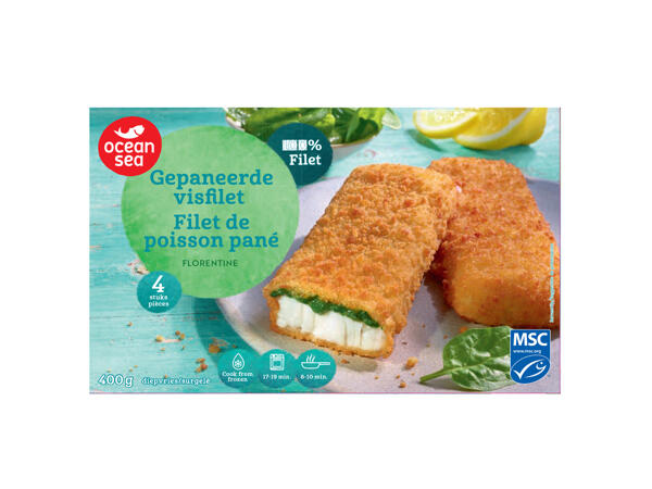 Paniertes Fischfilet