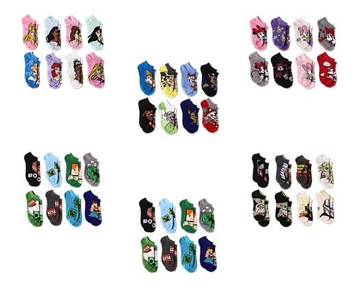 Children's Character 8-Pack Socks