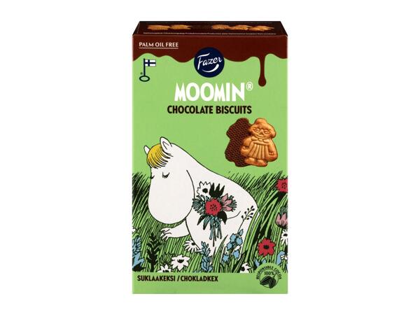 Fazer Moomin chocolate biscuits
