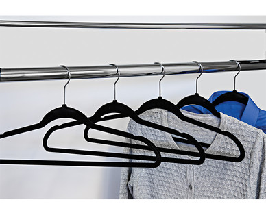 Easy Home 10-Pack Velvet Touch Hangers