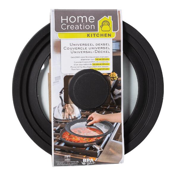 HOME CREATION KITCHEN(R) 				Klein glazen deksel