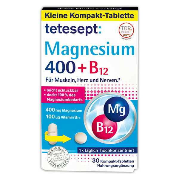Magnesium 400 + B12