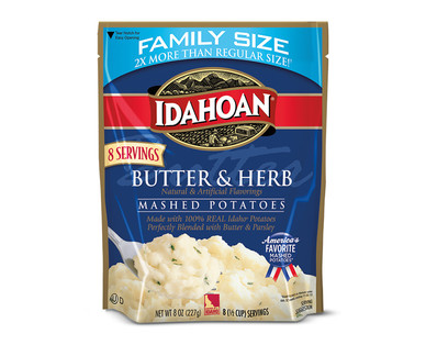 Idahoan Flavored Mashed Potatoes Assorted Varieties