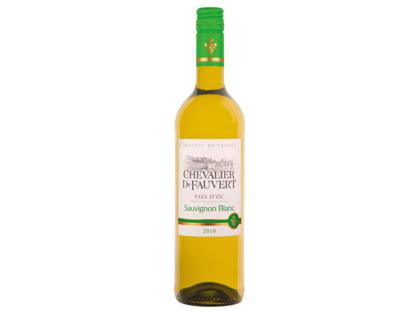 CHEVALIER DE FAUVERT SAUVIGNON BLANC 2018 OCCITANIE