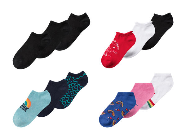 Socquettes, 3 paires