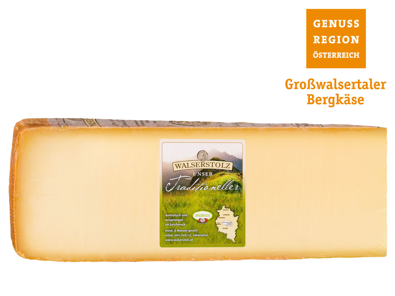 WALSERSTOLZ Großwalsertaler Bergkäse