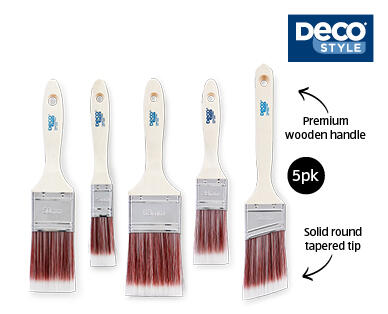 Premium Paint Brush Set 5pk