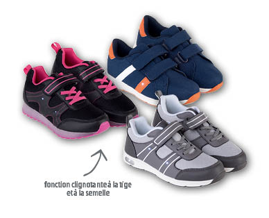 Chaussures clignotantes pour enfants KIDZ ALIVE
