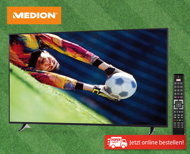 MEDION 163,8 cm (65") Ultra HD Smart-TV mit LED-Backlight-Technologie