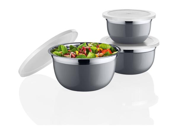 Ernesto Stainless Steel Bowls - Set of 3